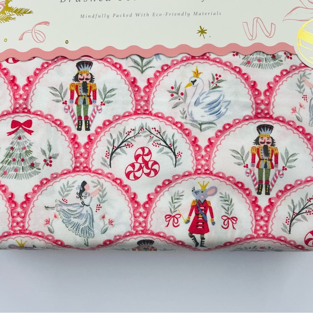 Holiday FULL Boundary Sheet Set 12 Days of Christmas Nutcracker Ballet Sheets - Picture 4 of 7